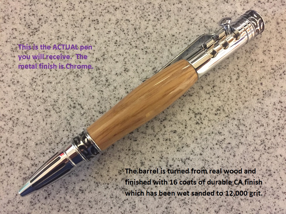 Custom Crafted Wooden Ink Pens